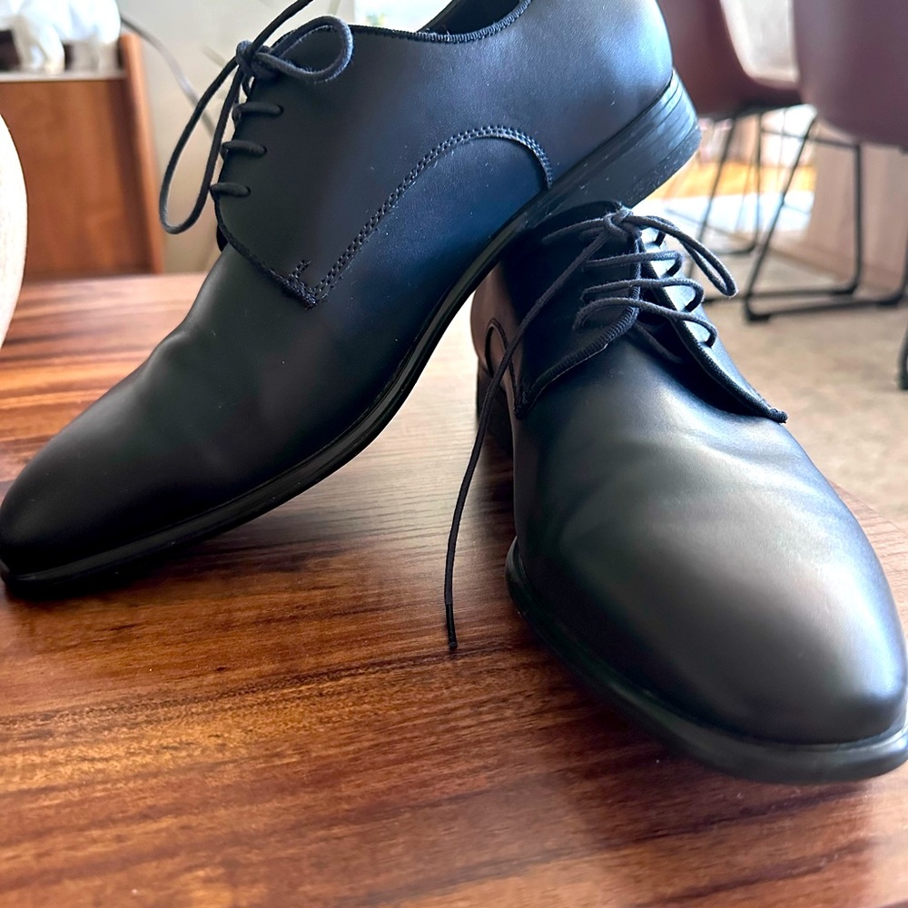 Navy blue ZARA shoes